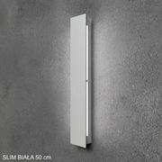 Lampa pionowa elewacyjna led biała 50 cm