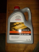 OE TOYOTA Premium Fuel Economy 0W30 3WZ / 4WZ 5L Oryginalny olej serwisowy