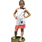 sukienka elegancka na ramiączkach 98/104