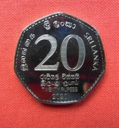 32. SRI LANKA 20 RUPEES 2020. KM 226. UNC
