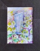 Malwy akwarela obrazek