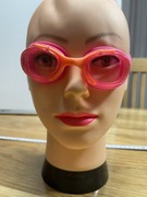 Okulary pływackie różowe dla małego dziecka