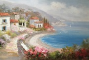 Obraz olejny-Śródziemnomorski 