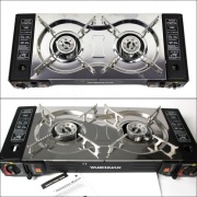 produkt, Kuchenka Turystyczna Gazowa Dwupalnikowa na kartusz i butle.