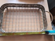 Platerowana patera taca kosz Precjoza 