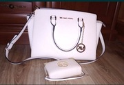 Torebka damska Michael Kors biała 