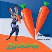 OKAZJA! Długopis Judy Hops ZOOTOPIA ZWIERZOGRÓD NAGRYWANIE DYKTAFON 