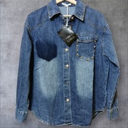 Koszula jeansowa ćwiek