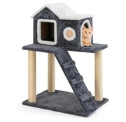 Drapak Wielopoziomowe drzewo dla kota– stabilna konstrukcja