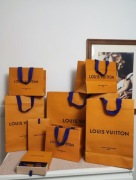 Zestaw oryginalnych opakowań Louis Vuitton