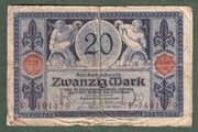 20 marek 1915 Niemcy stan dostateczny