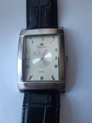 Wielki garniturowy zegarek KING QUARTZ jak nowy 