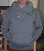 Szara Bluza z kołnierzem rozm.XL