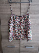 Bluzeczka top w kwiaty na ramiączkach 