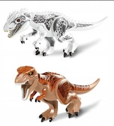 2 x  dinozaur Jurassic world indominus+ tyranozaur 