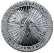 Australijski Kangur 2016 – moneta w kapslu ochronnym – 1 uncja