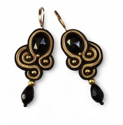 Kolczyki sutasz Nane Sutasz rękodzieło artystyczne 