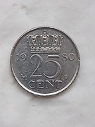270 Holandia 25 centów, 1980