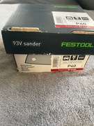 Papiery ścierne Festool P40