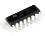 Rejestr przesuwny 74HC595N - 8-bitowy DIP8