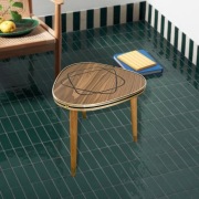 Odświeżony kwietnik patyczak vintage retro prl stolik