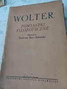 Wolter Powiastki Filozoficzne ilustr.Antoni Uniechowski