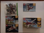 LEGO Creator  31086  3w1 Futurystyczny samolot