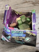 RĘKA WOJOWNIKA ŻÓŁWIE NINJA HAND WITH KATANA LEONARDO