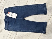 Jeansy dziewczynka rozmiar 74 fox bunny