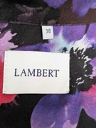 LAMBERT elegancka, jedwabna koszula w kwiaty.