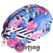 Niebieski organizer do Obag MOON LIGHT kwiaty flamingi róż chaber OMAY