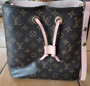 Torebka Worek NeoNoe Monogram Rose Poudre | High Quality | Kod FL