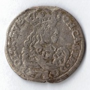 Jan II Kazimierz, szóstak 1662 TT mennica Bydgoszcz