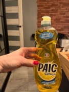 Płyn do Naczyń, Czyści, Odtłuszczacz, ŻEL Paic Citron Super