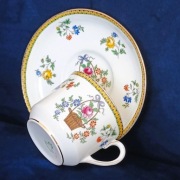**WIOSNA**filiżanka KOSZYK porcelana Aynsley Portland 1935+