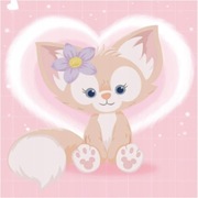 Haft diamentowy 5D DIY Mozaika Lisek 30x30