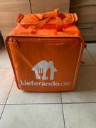 Torba termiczna Pyszne PL DUŻA  48x48x48 cm ok. 100L szelki kieszenie odboj