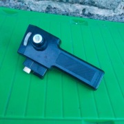 Uchwyt pistoletowy aparatu fotograficznego PRL retro 