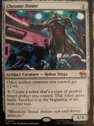 Chrome Dome MTG TMNT
