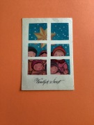 MARIA MACKIEWICZ - POCZTÓWKA - „BOŻE NARODZENIE” - 1961 rok