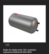 Zbiornik c..w.u.120l