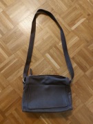 Torba na ramię brązowa Pier One skóra bydlęca