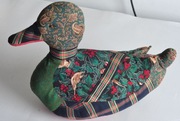Stara kaczka z materiału rękodzieło