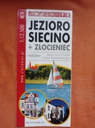Jezioro Siecino, Złocieniec plan miasta 