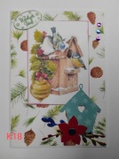 Kartka Boże Narodzenie Ręcznie wykonana (K18)