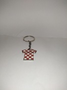 Brelok z motywem koszulki reprezentacji Chorwacji 