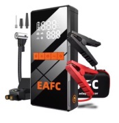 Booster rozruchowy + kompresor 150 PSI | 1200A | Powerbank | Latarka LED