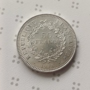 50 franków Herkules Francja 1978