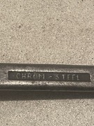 Klucz oczkowy,odgięty 20/22 PRL