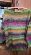 Sweter, Noro, wełna japońska jedwab, hand made